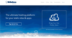 Desktop Screenshot of bitballoon.com