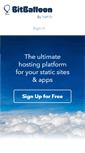 Mobile Screenshot of bitballoon.com